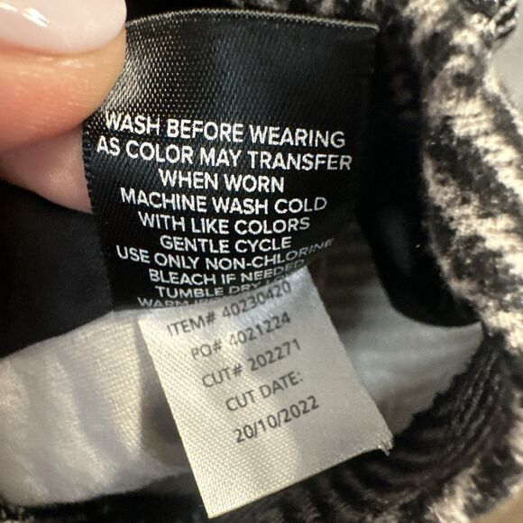 Torrid Studio Luxe Ponte Vest Herringbone Womens Plus Size 6X 30 Black Career - Picture 7 of 7